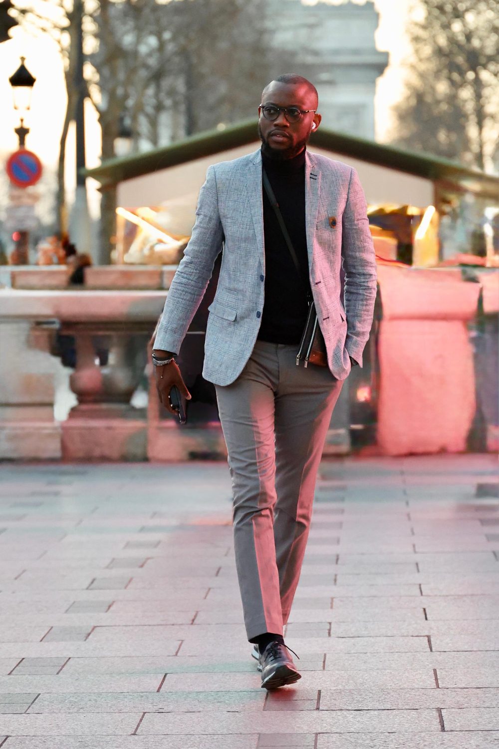 Marck-Antoine HODONOU on a business trip